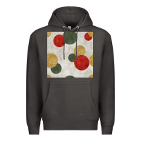 Smoke christmas points seamless pattern Premium Hoodie - BundleAndBundleShop