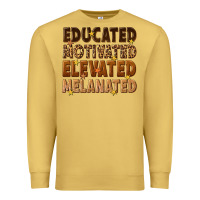 Antique Gold melanin educated motivated elevated melanated Premium Sweatshirt - texasbilliewilder