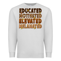 Dove Grey melanin educated motivated elevated melanated Premium Sweatshirt - texasbilliewilder