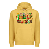 Antique Gold jolly teacher Premium Hoodie - AdoDesignShop