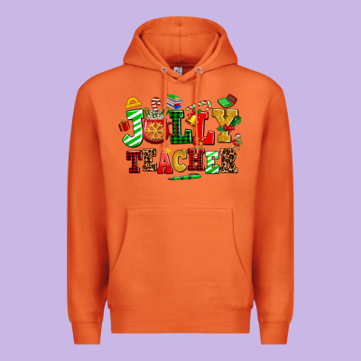 Jolly Teacher Premium Hoodie Designed By Adodesignshop