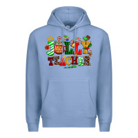 Colony Blue jolly teacher Premium Hoodie - AdoDesignShop