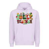 Lilac jolly teacher Premium Hoodie - AdoDesignShop