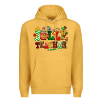 Mustard jolly teacher Premium Hoodie - AdoDesignShop