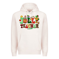 Pale Pink jolly teacher Premium Hoodie - AdoDesignShop