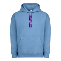 Pigment Pebble Blue Halloween Key Fob Urban Hoodie - BundleAndBundleShop
