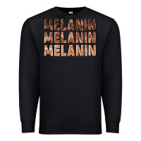 Black melanin melanin melanin Premium Sweatshirt - texasbilliewilder
