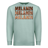 Seafoam melanin melanin melanin Premium Sweatshirt - texasbilliewilder