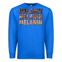 True Royal melanin melanin melanin Premium Sweatshirt - texasbilliewilder