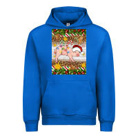 Cobalt christmas pig Urban Hoodie - Artiststas