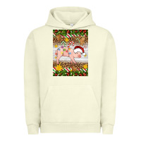 Pigment Pistachio christmas pig Urban Hoodie - Artiststas