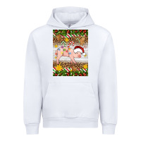 White christmas pig Urban Hoodie - Artiststas