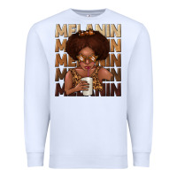 White melanin kid Premium Sweatshirt - texasbilliewilder