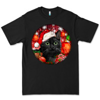Black christmas bombay cat Premium Tee - LillyAllenDesigns