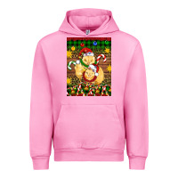 Fuchsia Pink Christmas chick air freshener Urban Hoodie - Artiststas