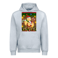 Heather Grey Christmas chick air freshener Urban Hoodie - Artiststas