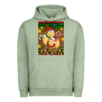Pigment Oil Green Christmas chick air freshener Urban Hoodie - Artiststas