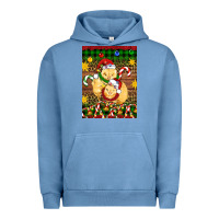 Pigment Pebble Blue Christmas chick air freshener Urban Hoodie - Artiststas
