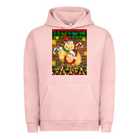 Pigment Salmon Christmas chick air freshener Urban Hoodie - Artiststas