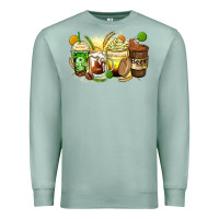 Seafoam beer coffee cups Premium Sweatshirt - Zillion Design Studio