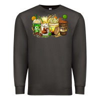 Smoke beer coffee cups Premium Sweatshirt - Zillion Design Studio