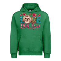Emerald love shih tzus Urban Hoodie - JahusDesignShop