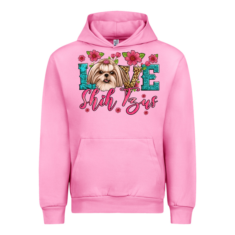 Love Shih Tzus Urban Hoodie by JahusDesignShop | Teevron