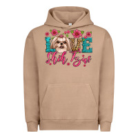 Pigment Burro love shih tzus Urban Hoodie - JahusDesignShop