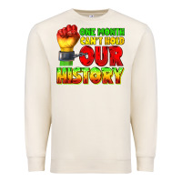 Sandshell one month cant hold our history juneteenth Premium Sweatshirt - texasbilliewilder