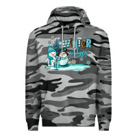 Slate Camo winter vibes Premium Hoodie - AdoDesignShop