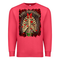 Cardinal Happy Horrordays Premium Sweatshirt - RanaPortraitStore