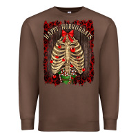 Chestnut Happy Horrordays Premium Sweatshirt - RanaPortraitStore