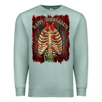 Seafoam Happy Horrordays Premium Sweatshirt - RanaPortraitStore
