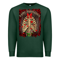 Sports Green Happy Horrordays Premium Sweatshirt - RanaPortraitStore
