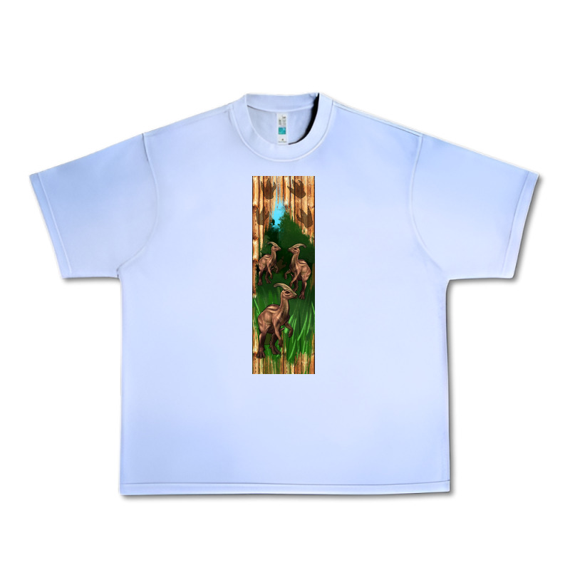 Dinosaur Parasaurolophus Pen Wrap Urban Heavy Tee by Artiststas | Teevron