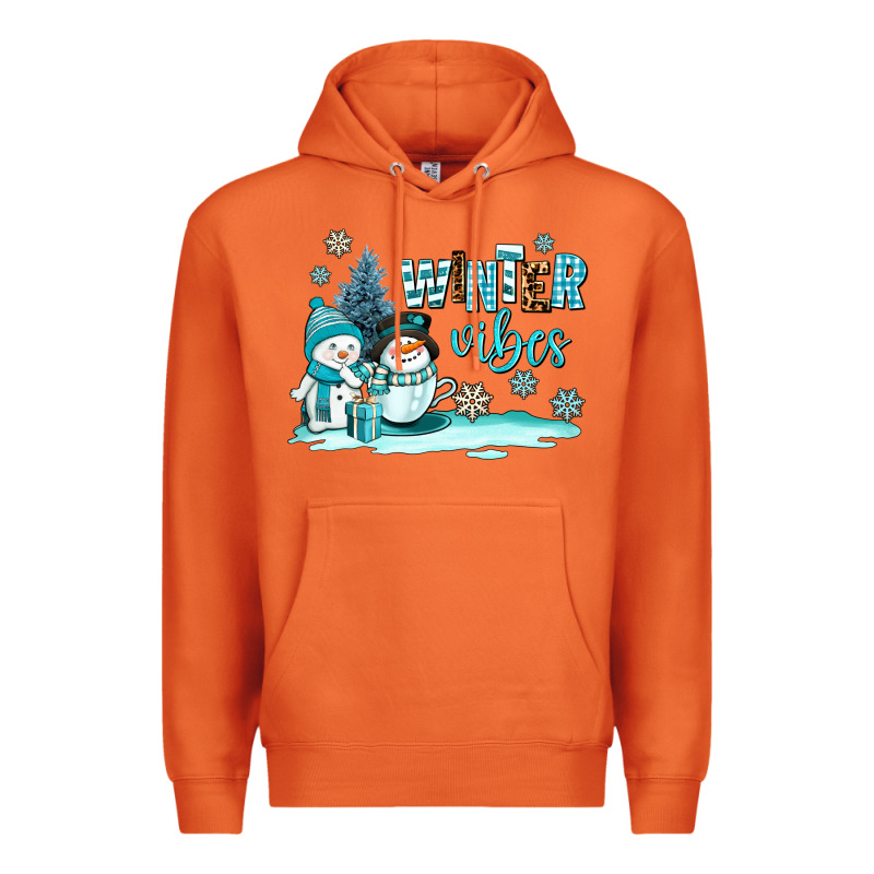 Winter Vibes Premium Hoodie by AdoDesignShop | Teevron