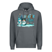 Rock winter vibes Premium Hoodie - AdoDesignShop