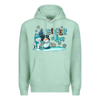 Seafoam winter vibes Premium Hoodie - AdoDesignShop