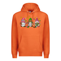 Carrot pink christmas gnomies Premium Hoodie - AdoDesignShop