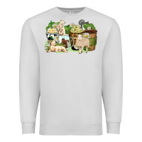 Dove Grey sheep coffee cups Premium Sweatshirt - Zillion Design Studio