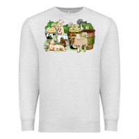 Oatmeal Heather sheep coffee cups Premium Sweatshirt - Zillion Design Studio