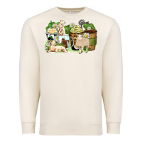 Sandshell sheep coffee cups Premium Sweatshirt - Zillion Design Studio
