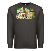 Smoke sheep coffee cups Premium Sweatshirt - Zillion Design Studio