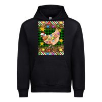 Black Christmas Chicken Urban Hoodie - Artiststas