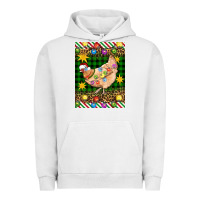 Pigment Lunar Rock Christmas Chicken Urban Hoodie - Artiststas