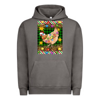 Pigment Tornado Christmas Chicken Urban Hoodie - Artiststas