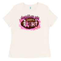 Bone together we fight football Ladies Tee - BarkalooDesign