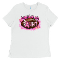 Together We Fight Football Ladies Tee | Teevron
