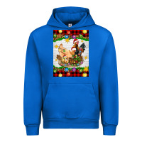 Cobalt Christmas coop animals Urban Hoodie - Artiststas