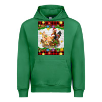 Emerald Christmas coop animals Urban Hoodie - Artiststas